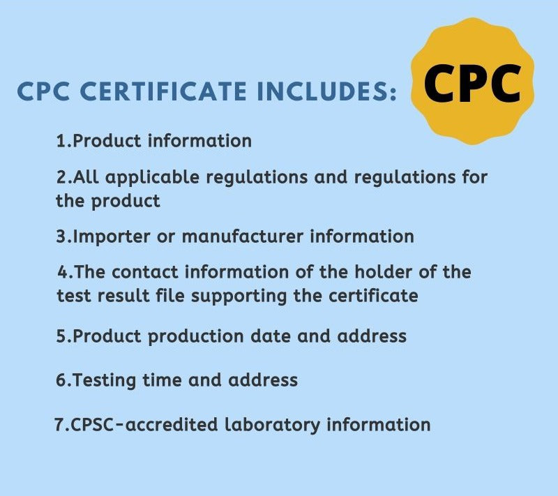 Amazon CPC Certification for Selling Children's Products to USA