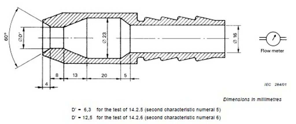 IPX5 & IPX6 Water Jet Test Device | IEC 60529 Figure 6