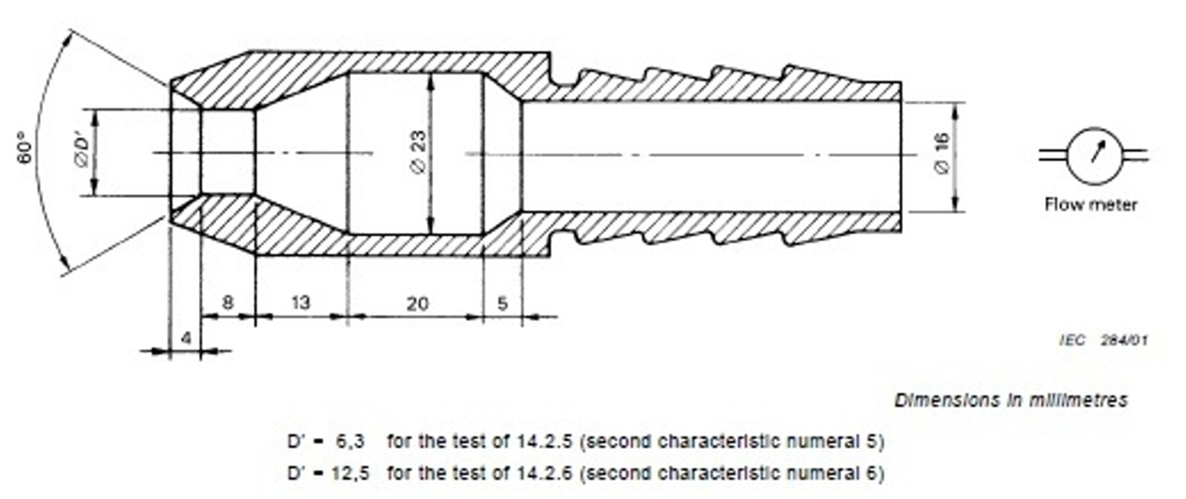 IPX5 & IPX6 Water Jet Test Device | IEC 60529 Figure 6