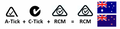Australia / New Zealand RCM Certification & Type Approval