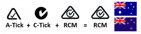 Australia / New Zealand RCM Certification & Type Approval
