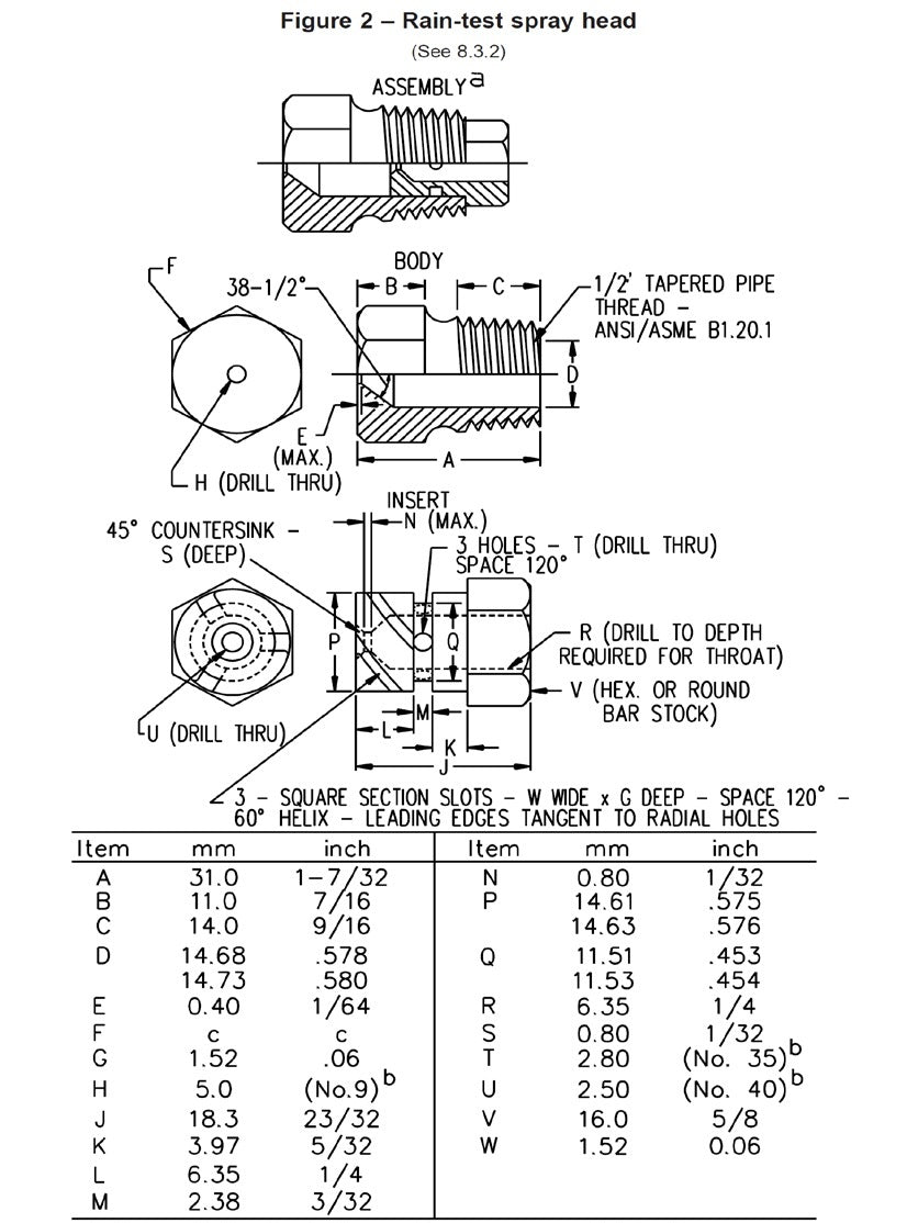 UL Rain Spray Test Apparatus for Outdoor Enclosure Waterproof Testing
