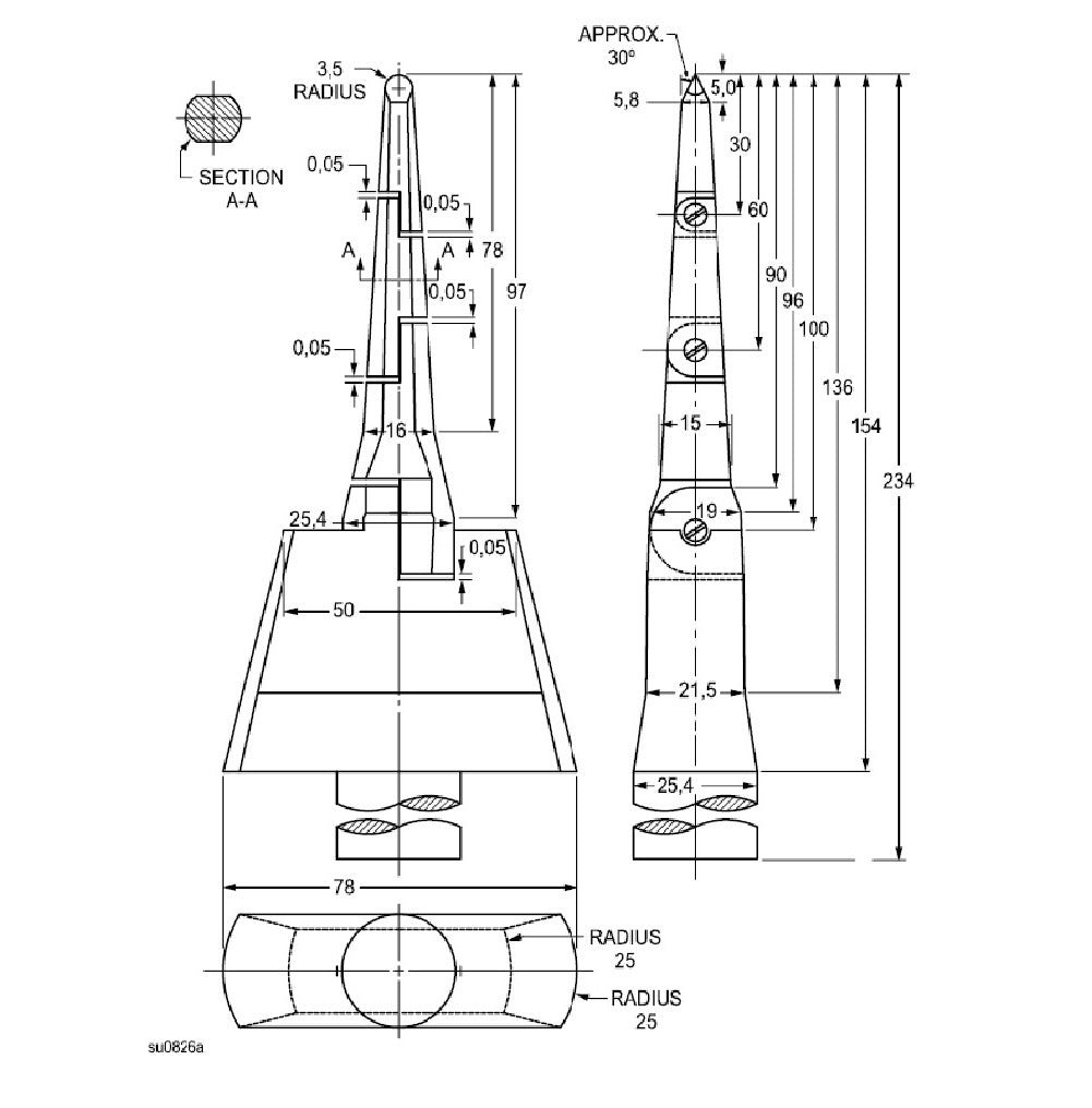 UL Articulated Test Finger PA100A | Accessibility & Touch Safety Probe